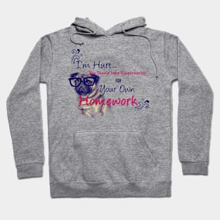 pug lecture Hoodie